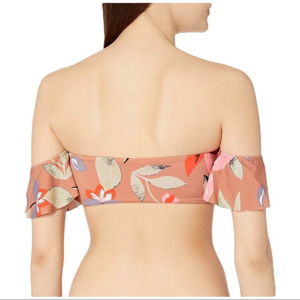 The Bikini Lab Ruffle Bandeau Bikini Top - Picture 3 of 6